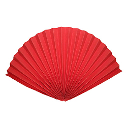 Веер-гармошка 160г/м 70 см, коралловый