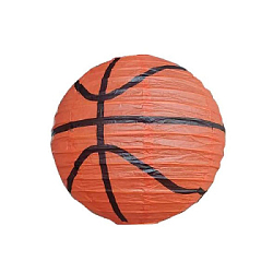 Подвесной фонарик "Баскетбольный мяч" 30 см