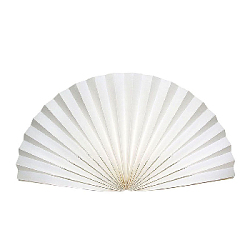 Веер-гармошка 160г/м 50 см, слоновая кость