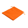 Мешочек замшевый (1) 20х25см, ярко-оранжевый